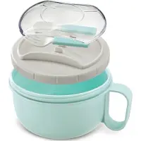 Hama madbeholder med gaffel og ske 1100 ml, TO GO