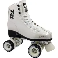 KRF School Aluminium Leather Velcro Rulleskøjter