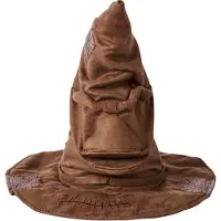 Spin Master Wizarding World Harry Potter, Talking Sorting Hat with 15 Phrases for Pretend Play, ONLY German language