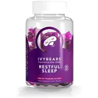 Ivybears Restful Sleep Gummies Kosttilskudsenheder 60 Enheder