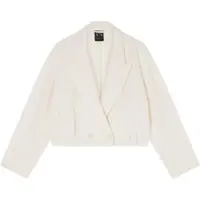 Armani Exchange A|X Armani Exchangetil kvinder. XW002834AF21556U1003 Moderne jakke hvid (XL), Casual, Polyester
