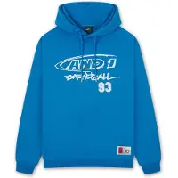AND1 Sweatshirt 'Core Graffiti' blå / hvid