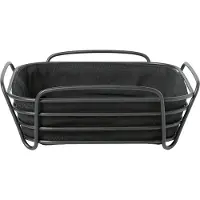 Blomus Delara brødkurv 25x25 cm Sort