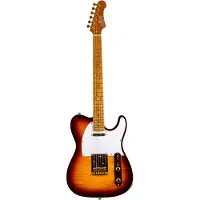 JET Guitars JT-600 Roasted Maple Tobacco Burst
