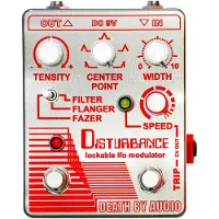 Death By Audio Disturbance Lockable LFO Modulator Pedal