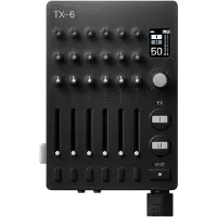Teenage Engineering TX-6 Ultra-Portable Mixer with Decksaver Black