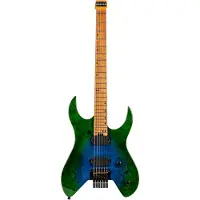 Spira Guitars S-500 Headless Green Burst