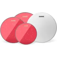 Evans Hydraulic Red Pack (12"13"16") & 14" UV1 Snare Batter