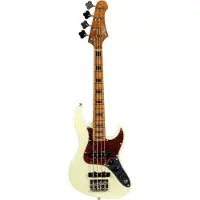JET Guitars JET JB Travel Bass Guitar Olympic White