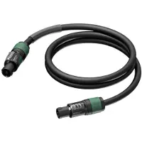 Procab PRA524/20 højttalerkabel - 4-leder speakON-kabel HighFlex 20 meter