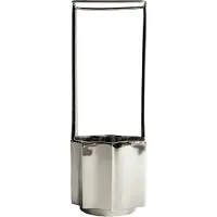 Hein Studio Ikebana vase 30 cm Nikkel