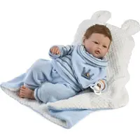 MuÑecas Guca Iñaki Baby Reborn Med Naturligt Hår