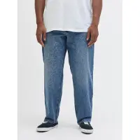 Jack & jones Plus Jeans 'JJIMIKE JJORIGINAL' blue denim
