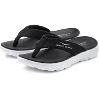 Venice beach Klipklappere sort-meleret / offwhite