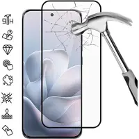 Mtp Products Motorola Edge 70 Fusion/70 Fusion+ Skærmbeskyttelse Hærdet Glas - Full Fit - 9H - Sort kant