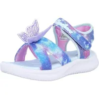 SKECHERS Sandaler m. Lys - Butterfly Brites - Blue/Multi - - 32 - Sandal