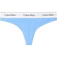 Calvin Klein Underwear String himmelblå / lysegrå / sort / hvid
