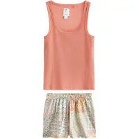 Next Shorty beige / blå / abrikos / mandarin