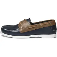 Aigle Mokassin 'New Nubil' marin / brun