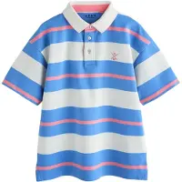 Next Shirts royalblå / lys pink / hvid