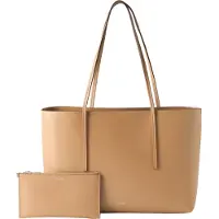 Calvin Klein Shopper 'Foil Logo Tote With' lysebrun