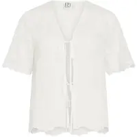 ROUGE EDIT Bluse 'KAIA' hvid