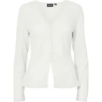Pieces Cardigan 'PCBaisy' hvid