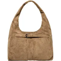 Bershka Skuldertaske lysebrun