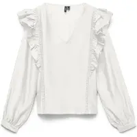 Vero Moda Bluse 'VMBliss' hvid