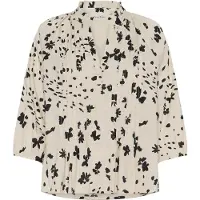 Part two Bluse 'AlettaPW' beige / sort