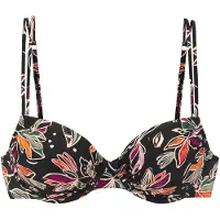 Buffalo Bikinioverdel beige / mørkegrøn / orange / sort