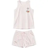 Gisela Pyjamas pink / offwhite