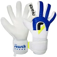 Reusch Målmandshandske Legacy '86 Advance - Hvid/Blå, størrelse 7½
