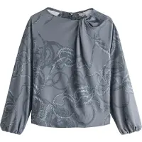 Next Bluse grå / antracit / mørkegrå
