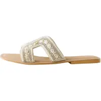 Next Pantoletter 'Forever Comfort' guld / hvid