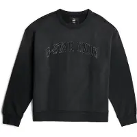 G-Star Sunfaded Applique Loose Sweater - Black - Men