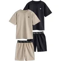 Next Nattøj beige / sort / hvid