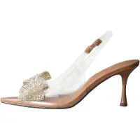 Next Slingpumps 'Forever Comfort' sølv / transparent