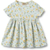 Wheat Kjole - Nova - Summer Blue Citrus - - 1 år (80) - Kjole