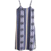 Next Sommerkjole ecru / marin / navy / lilla