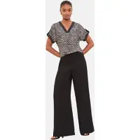 Lipsy Bluse sort / hvid