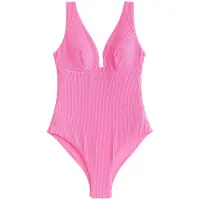 Next Badedragt pink