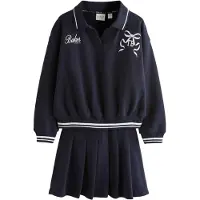 Ted Baker Sæt 'Varsity' lysebeige / navy / hvid