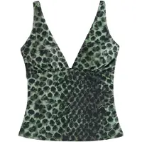 Next Tankini-overdel mint / sort