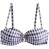 Next Bikinioverdel navy / lilla / hvid