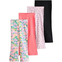 Next Leggings grøn / lyserød / lys pink / sort