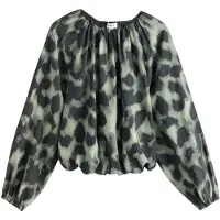 Next Bluse jade / pastelgrøn / sort