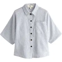 Next Bluse sort / hvid