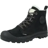 Palladium Snørestøvletter 'Pampa Hi Zip' sort