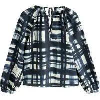 Next Bluse creme / navy / ensian